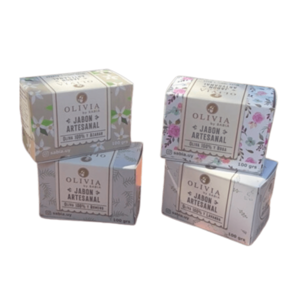 Pack 4 jabones 100% oliva